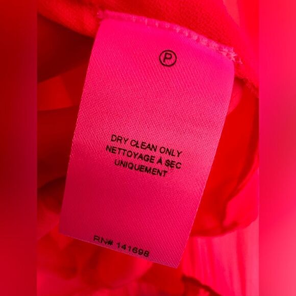 RAMY BROOK SIZE L Annette Halter Midi Dress In Punch PINK eyelet embroidered - Picture 6 of 11